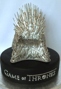 Game of Thrones Iron Throne Cake 3